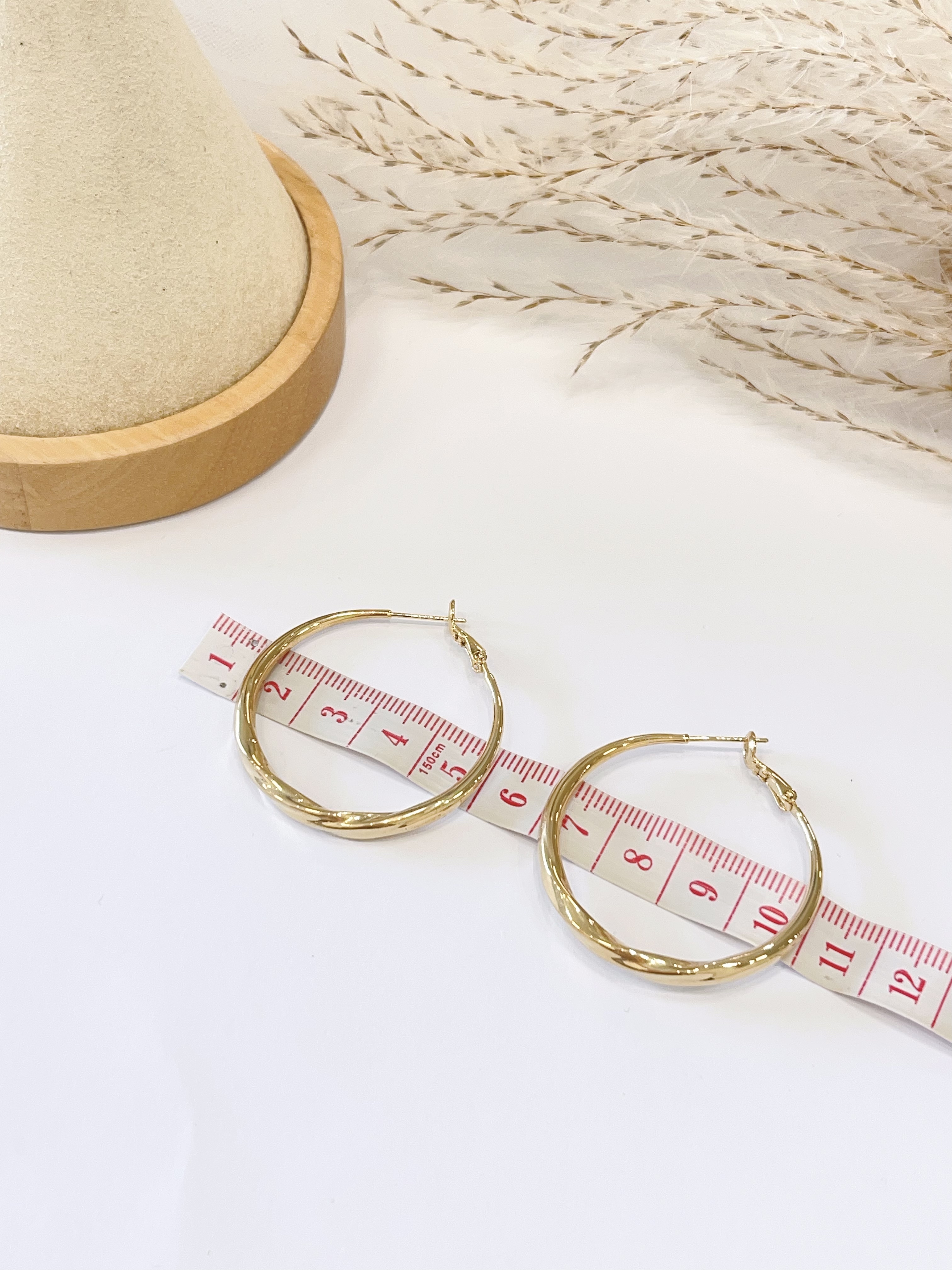 流金之环小设计感耳环