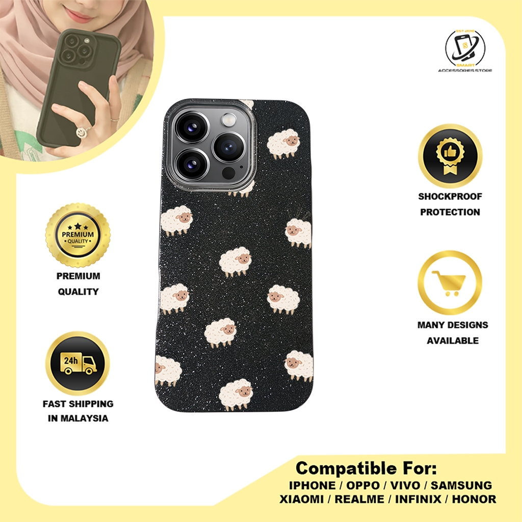 BLING CASE PHONE FOR IPHONE - DESIGN SHEEP A
