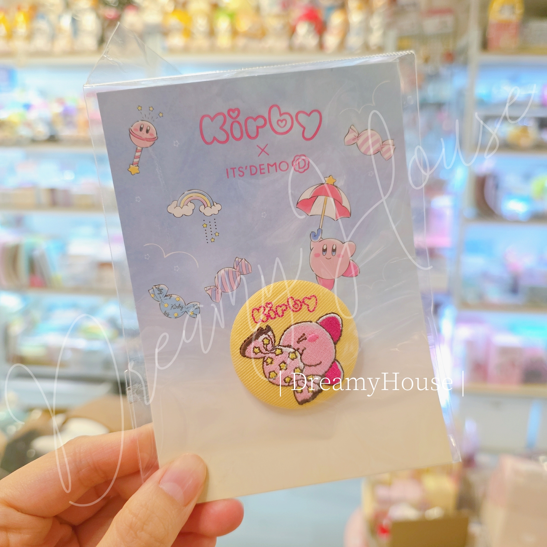 日本 Kirby x ITS'DEMO 刺繡襟