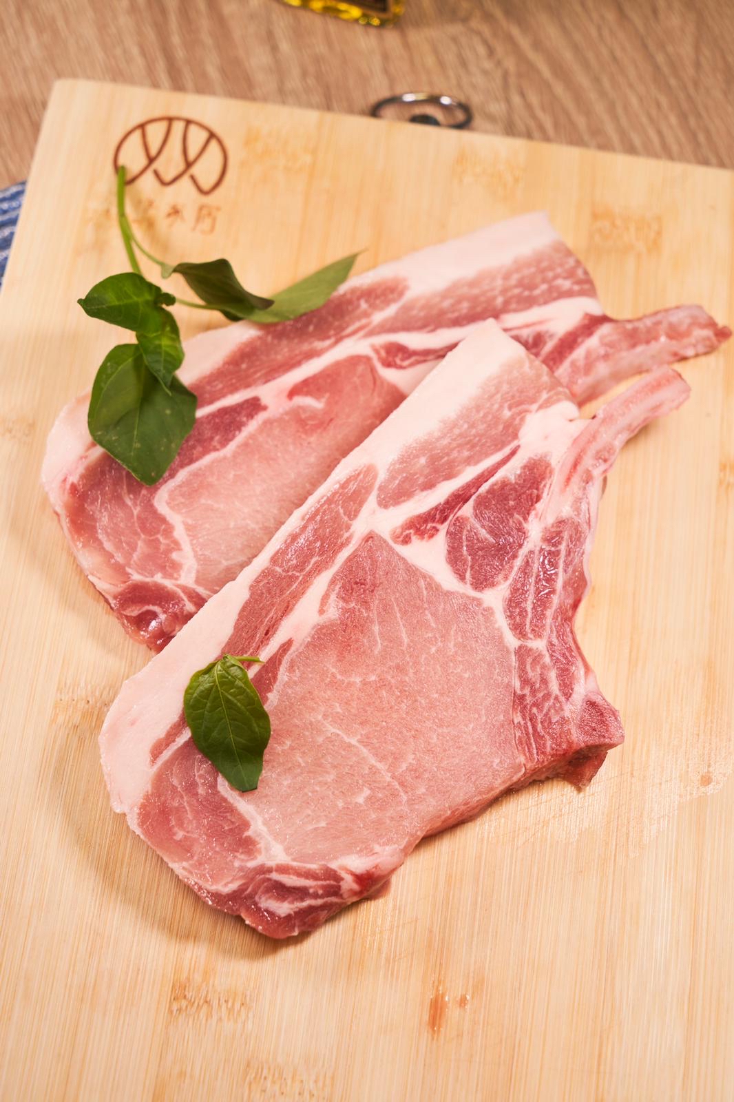 加拿大無激素豬鞍(約半吋厚，約320g±10g)