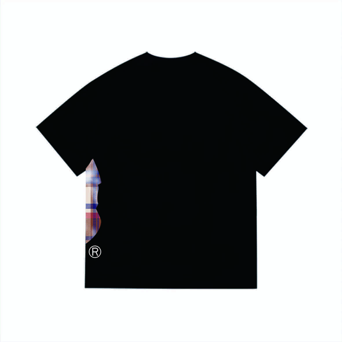 Bape Check Big Ape Head Tee
