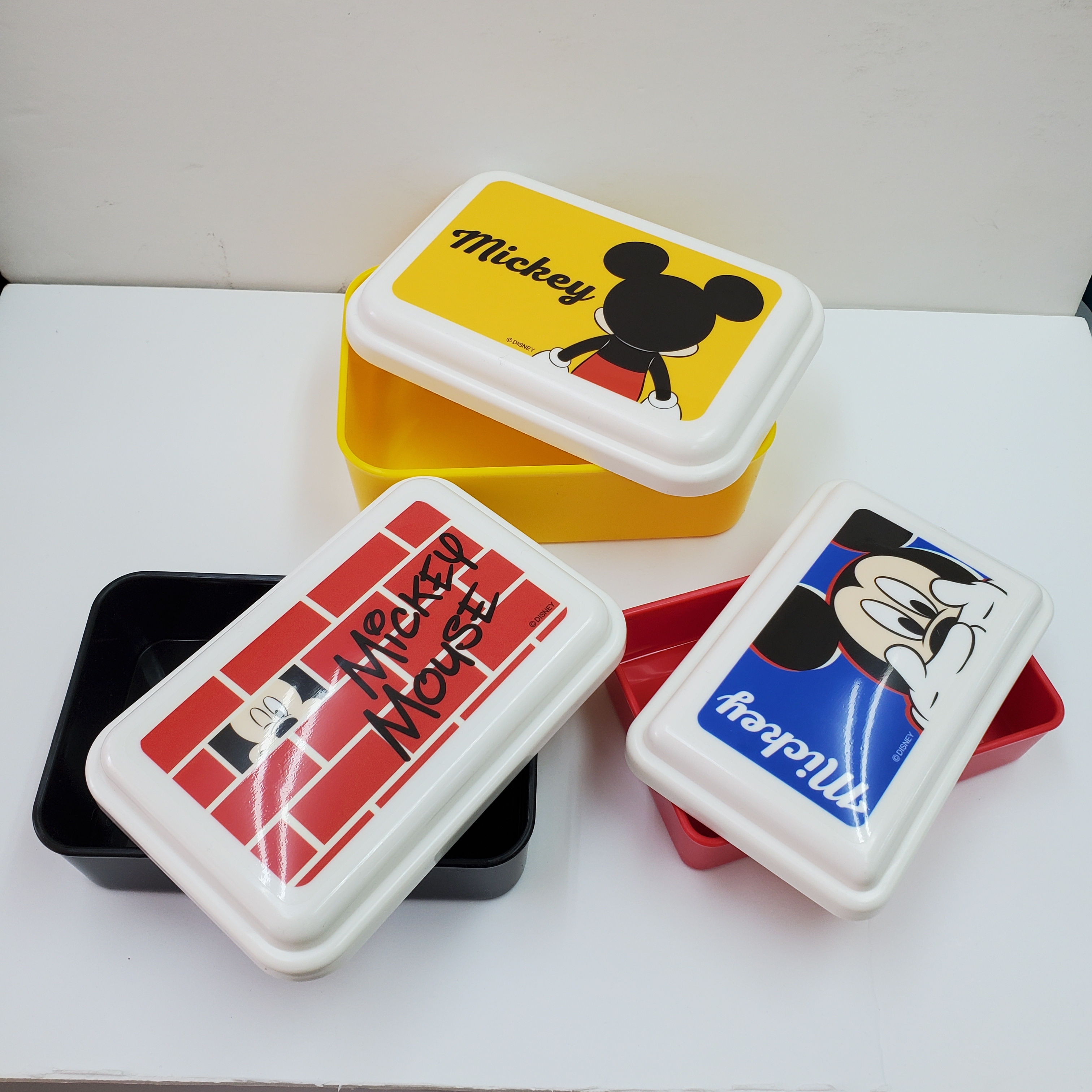 [現貨] [日本製] 米奇｜ 可疊起食物盒 {TF2302134}