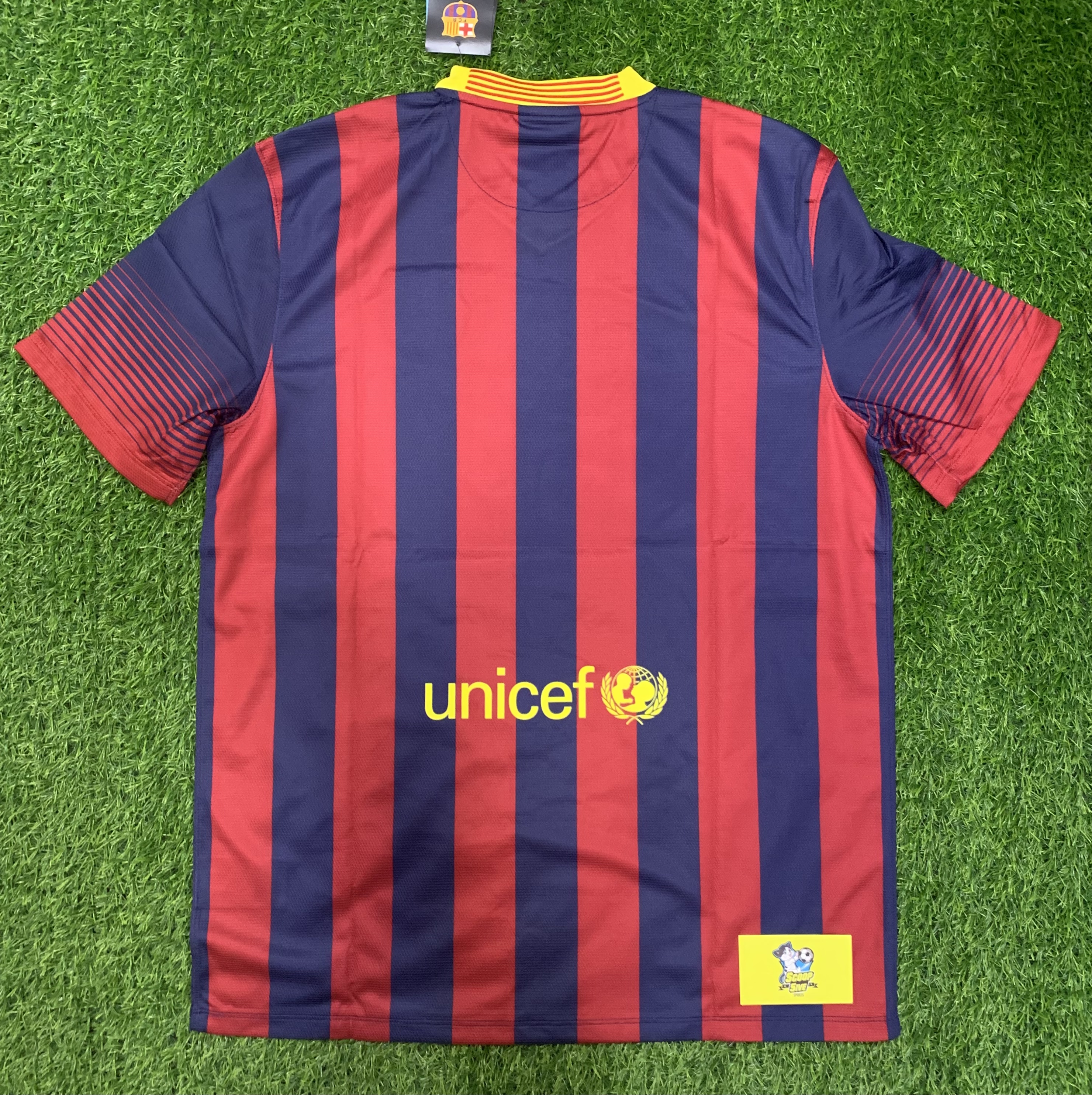 2013-14 巴塞隆拿 主場 球迷版 短袖