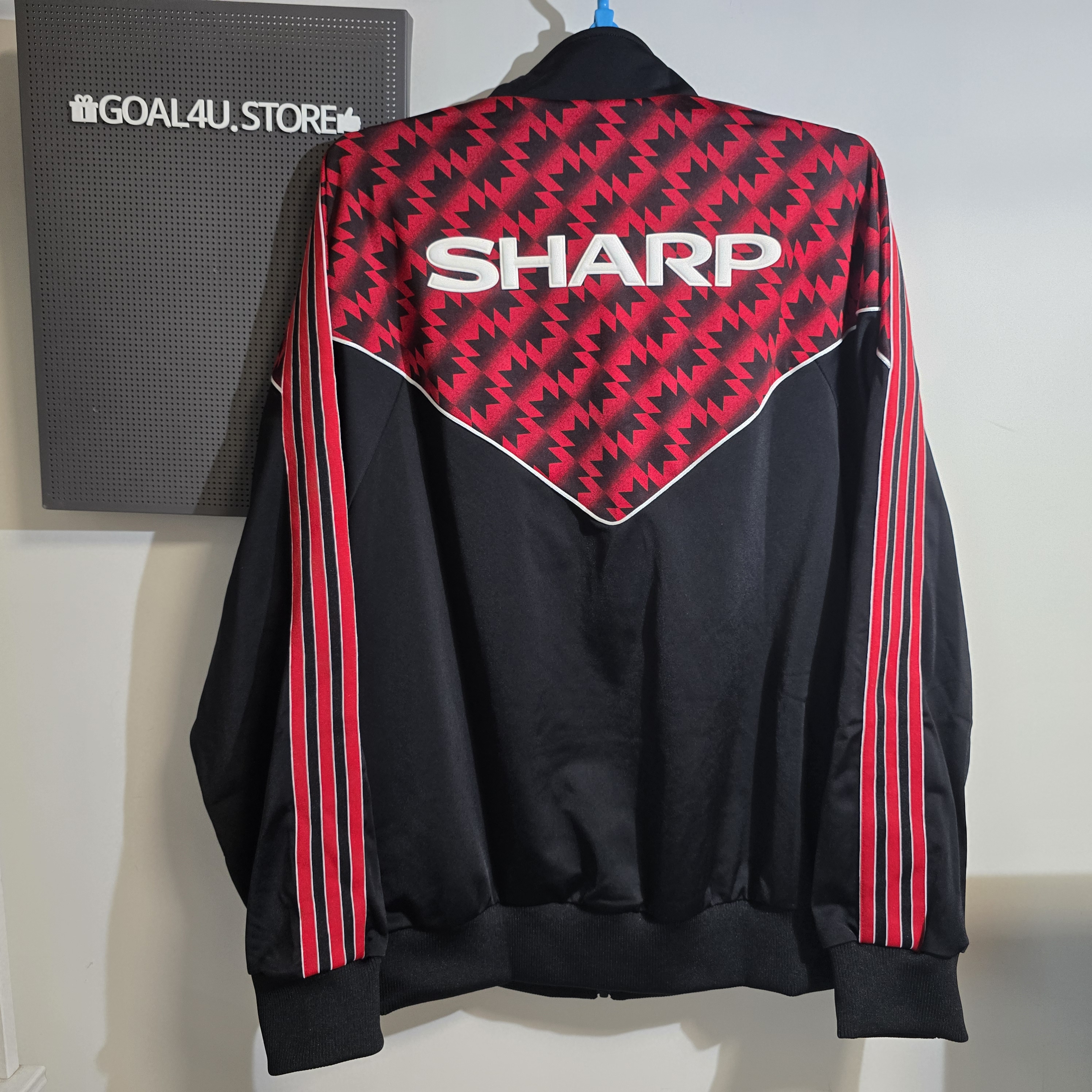 "👑⚽91復刻" Adidas Originals Manchester United 曼聯 1991 運動外套 JF0373 