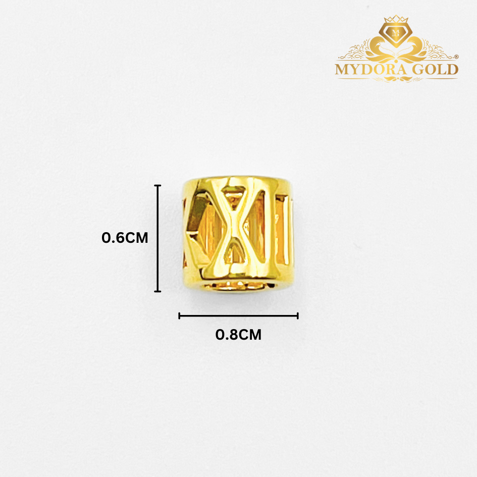 MYDORA Bead Huruf Roman (5G) l EMAS 916/22K