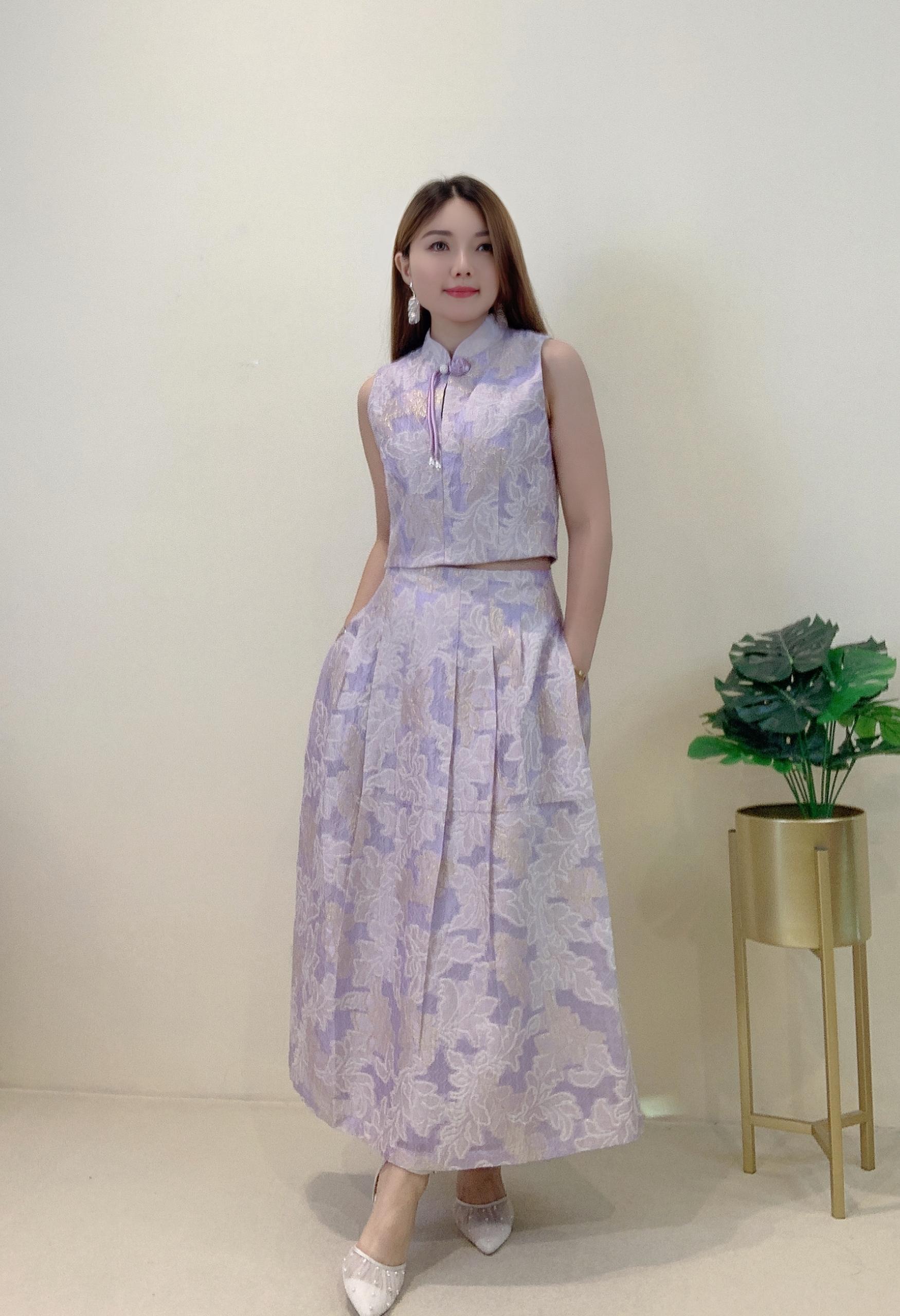 无袖旗袍上衣 2620