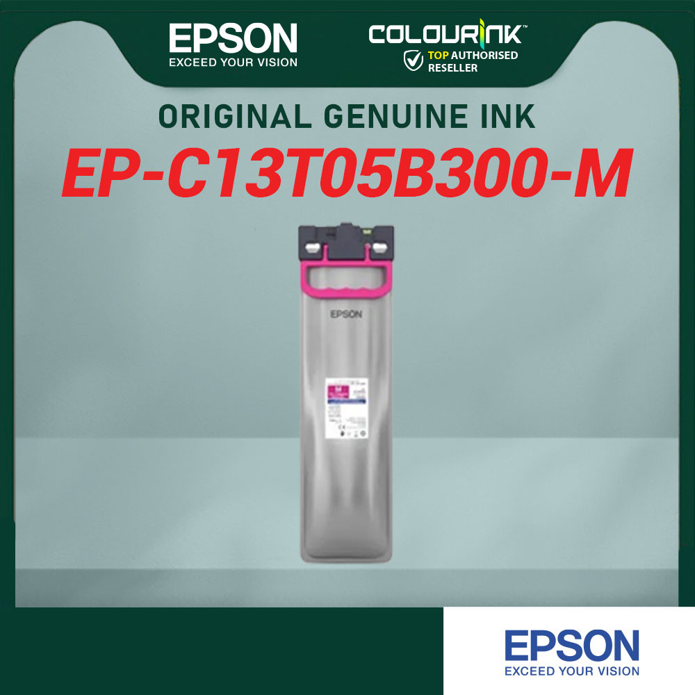 EPSON WF-C878R/879R Pigment High Capacity Ink Water & Fade Resistant Print Up To 86K For Black 50K For Colour