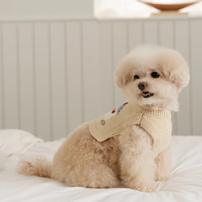 Bite Me🇰🇷SSFW Tiny Garden Knit Bib 針織小花園口袋背心 (3色)
