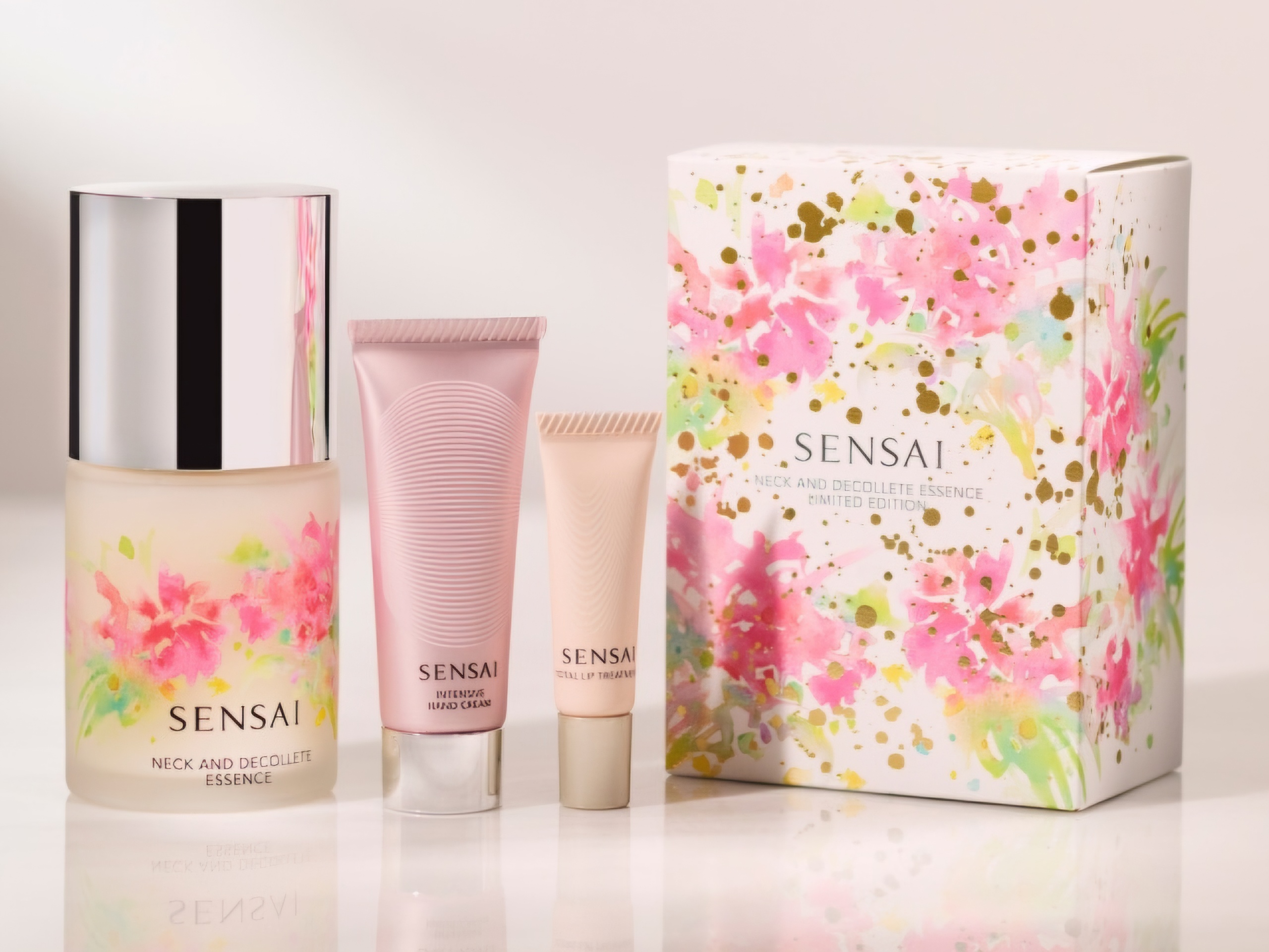 【日本🇯🇵 限量發售】【✨️日本🇯🇵 SENSAI Neck and Decollete Essence Limited Edition 限量版頸霜護理禮品套裝✨️】