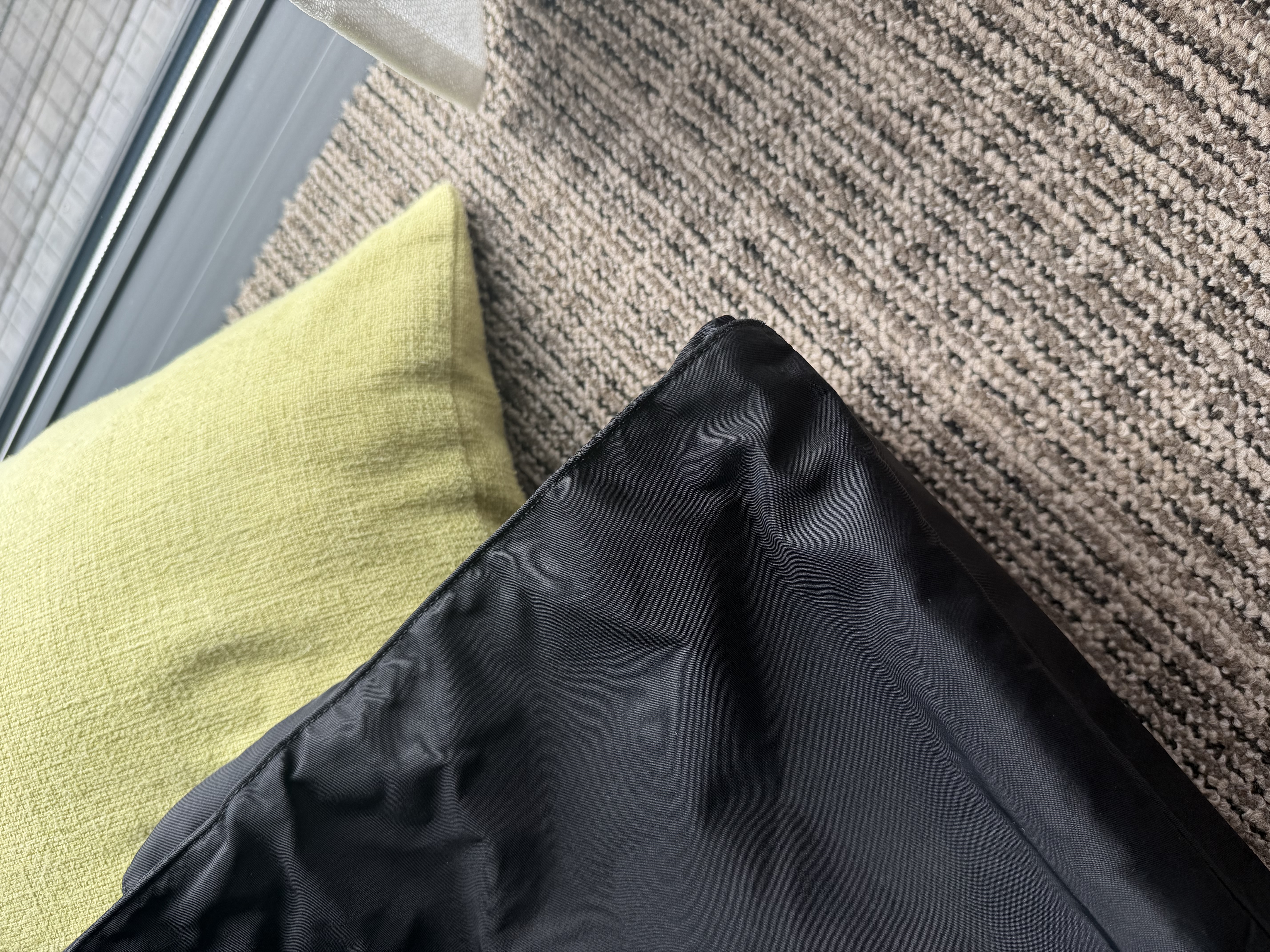 Prada black tote bag