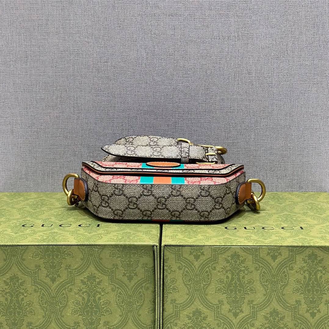 ▪大货实拍 𝐆𝐮𝐜𝐜𝐢 𝟐𝟎𝟐𝟑中国限定款 型号：723762 尺寸：18*10*4.5cm