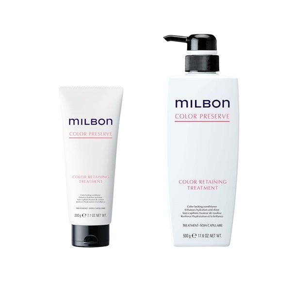 Milbon Color Preserve Color Retaining treatment染後鎖色護髮素