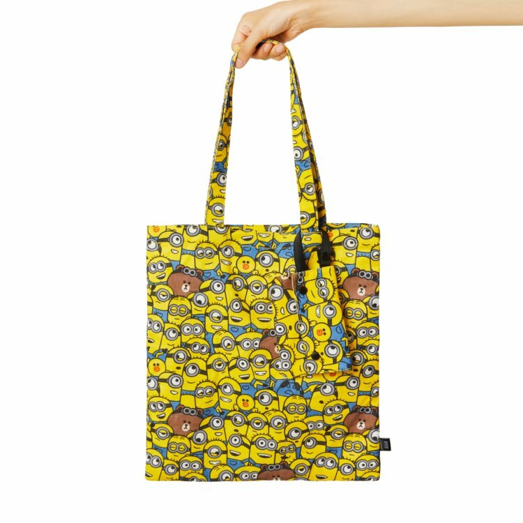 [現貨] [日本直送] MINION X BROWN & FRIENDS 環保袋 {TF895378}