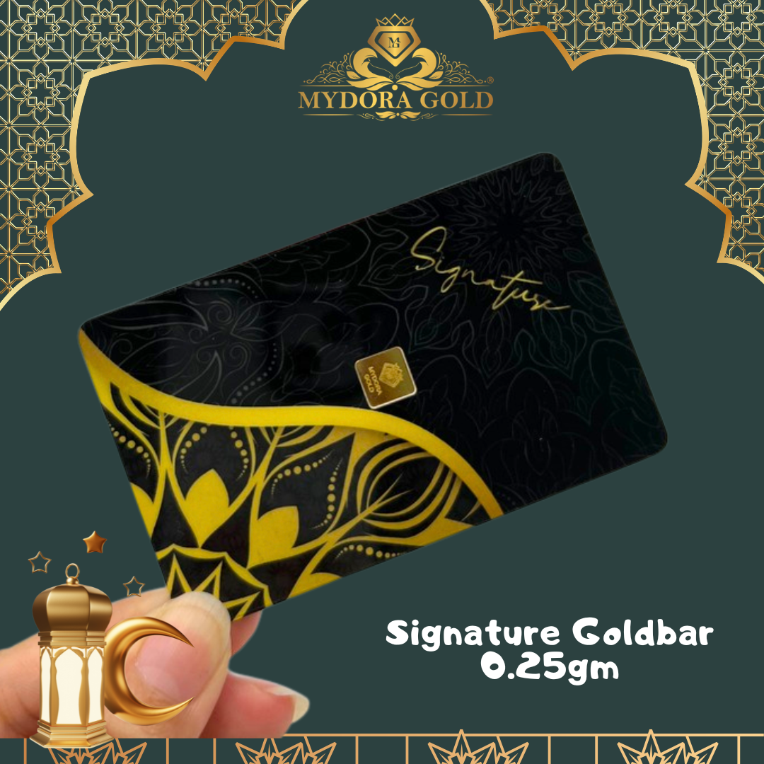 MYDORA 999.9 Gold Bar Collection (0.25g)