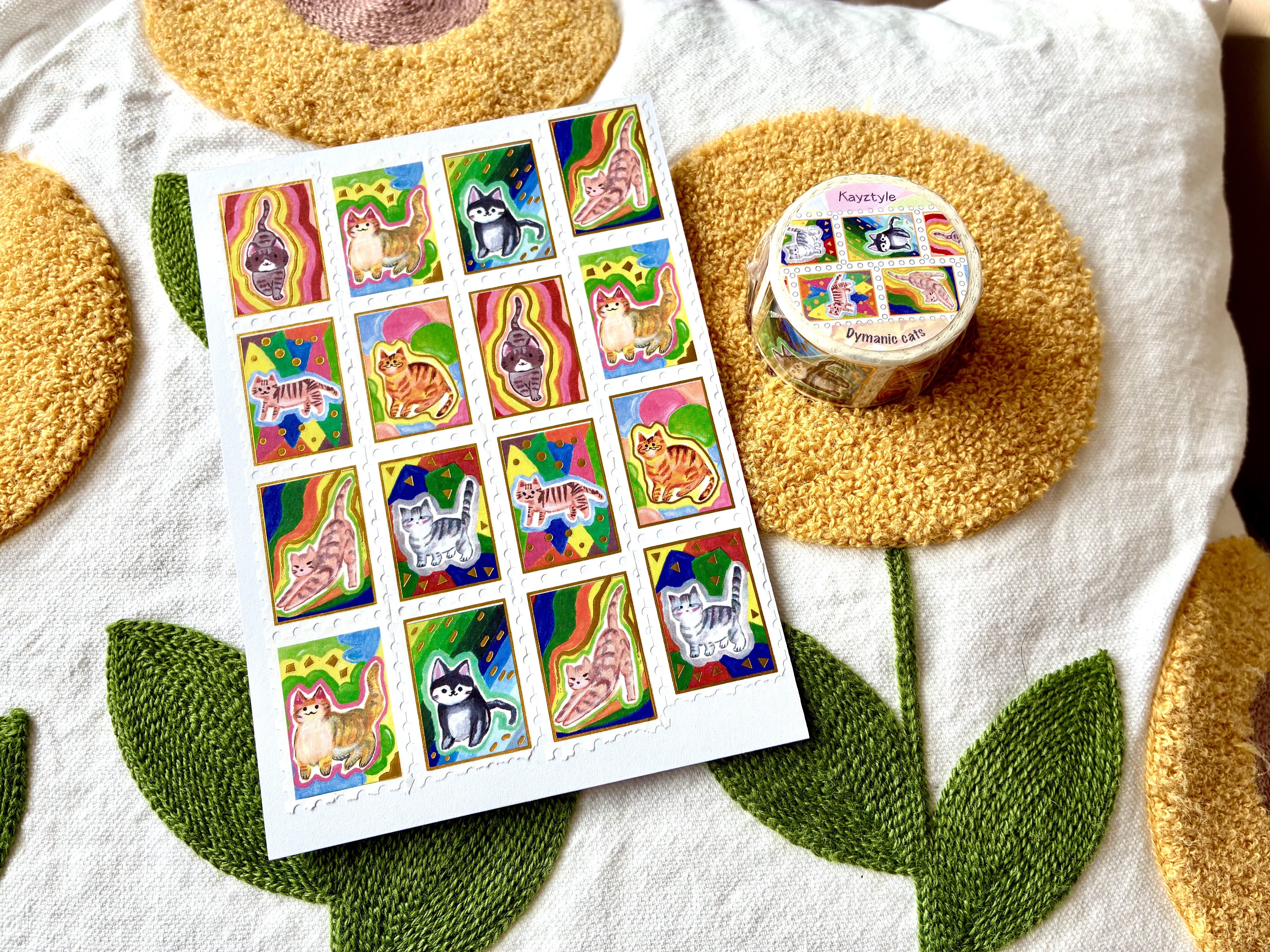 UK Collection 6 @2026 - Kayztyle Volume 21 Washi Tapes（Gold Foil）