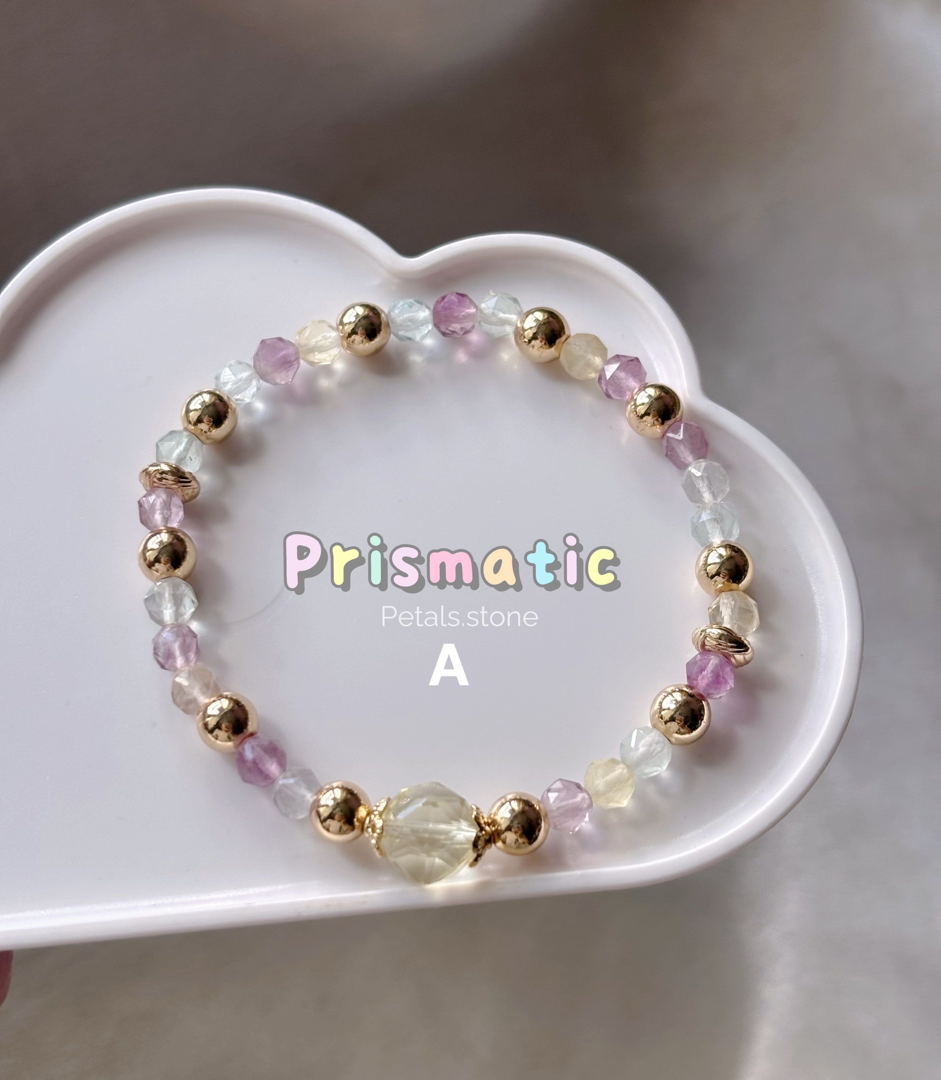 🌈Prismatic | 彩螢石 檸檬黃晶
