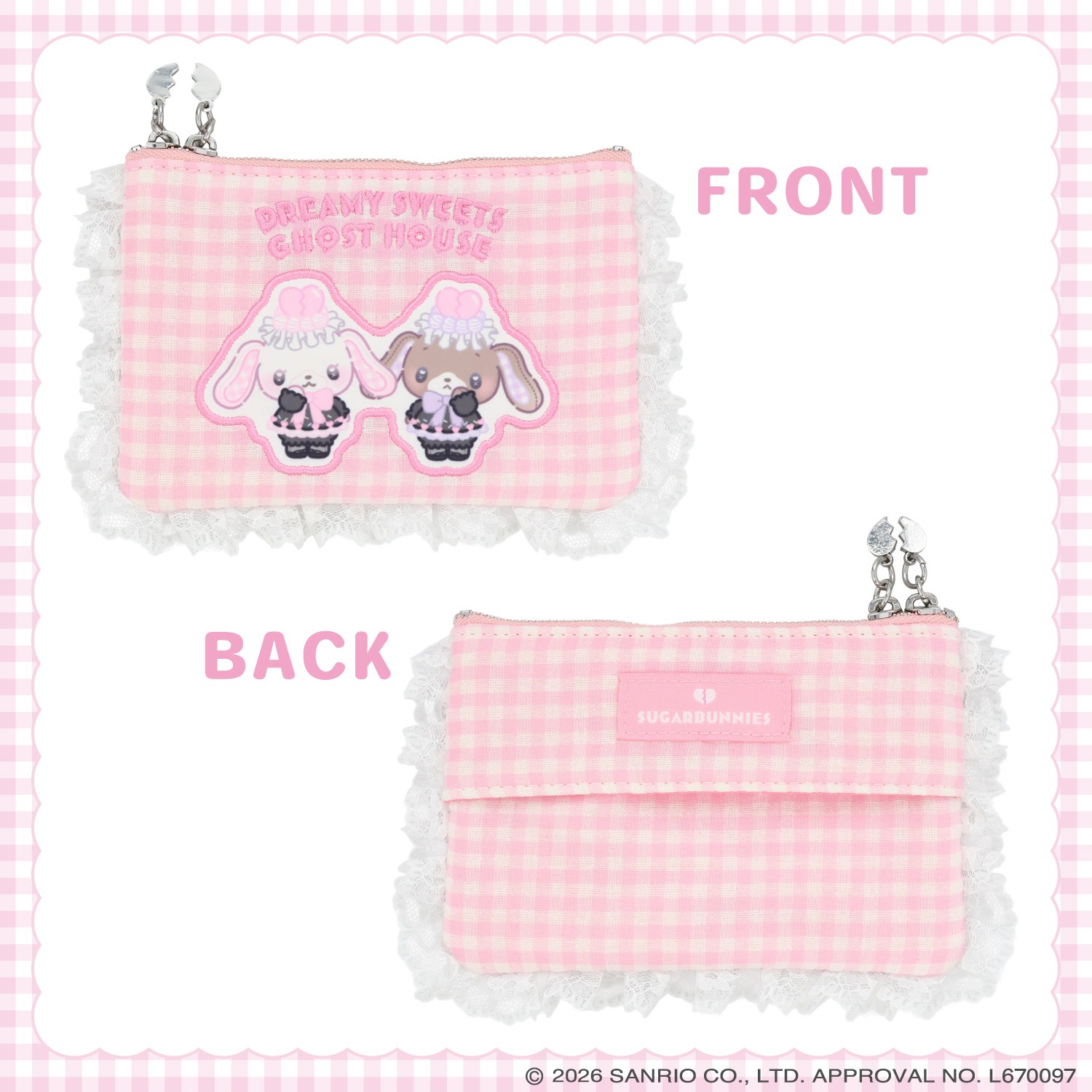 🌸 【預訂】Tissue Pouch - DREAMY SWEETS GHOST HOUSE