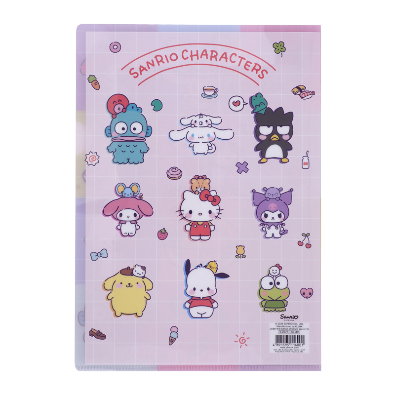 Mix Characters A4 PP File 文件夾
