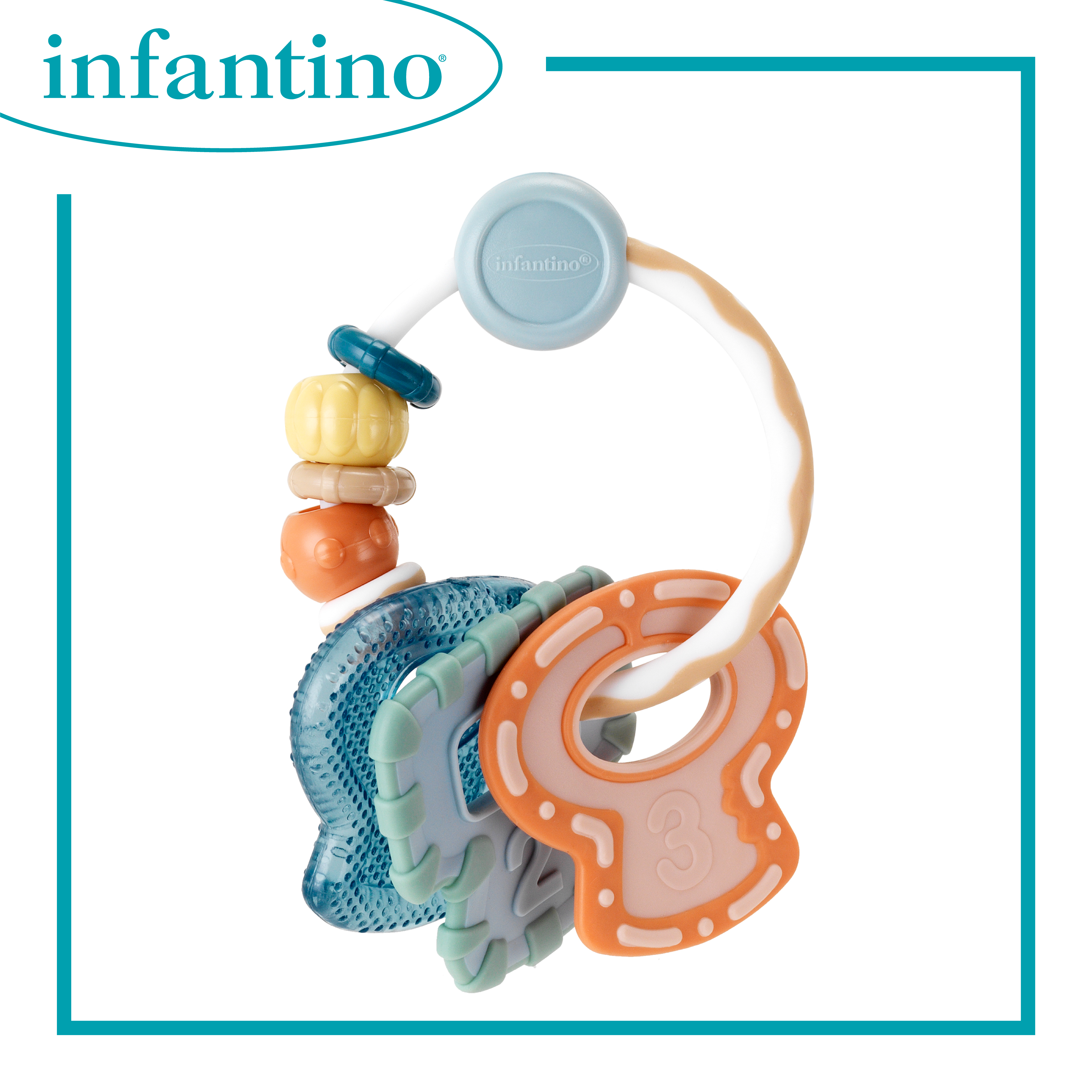涼感鎖匙牙膠  Cool & Chew Teether Keys