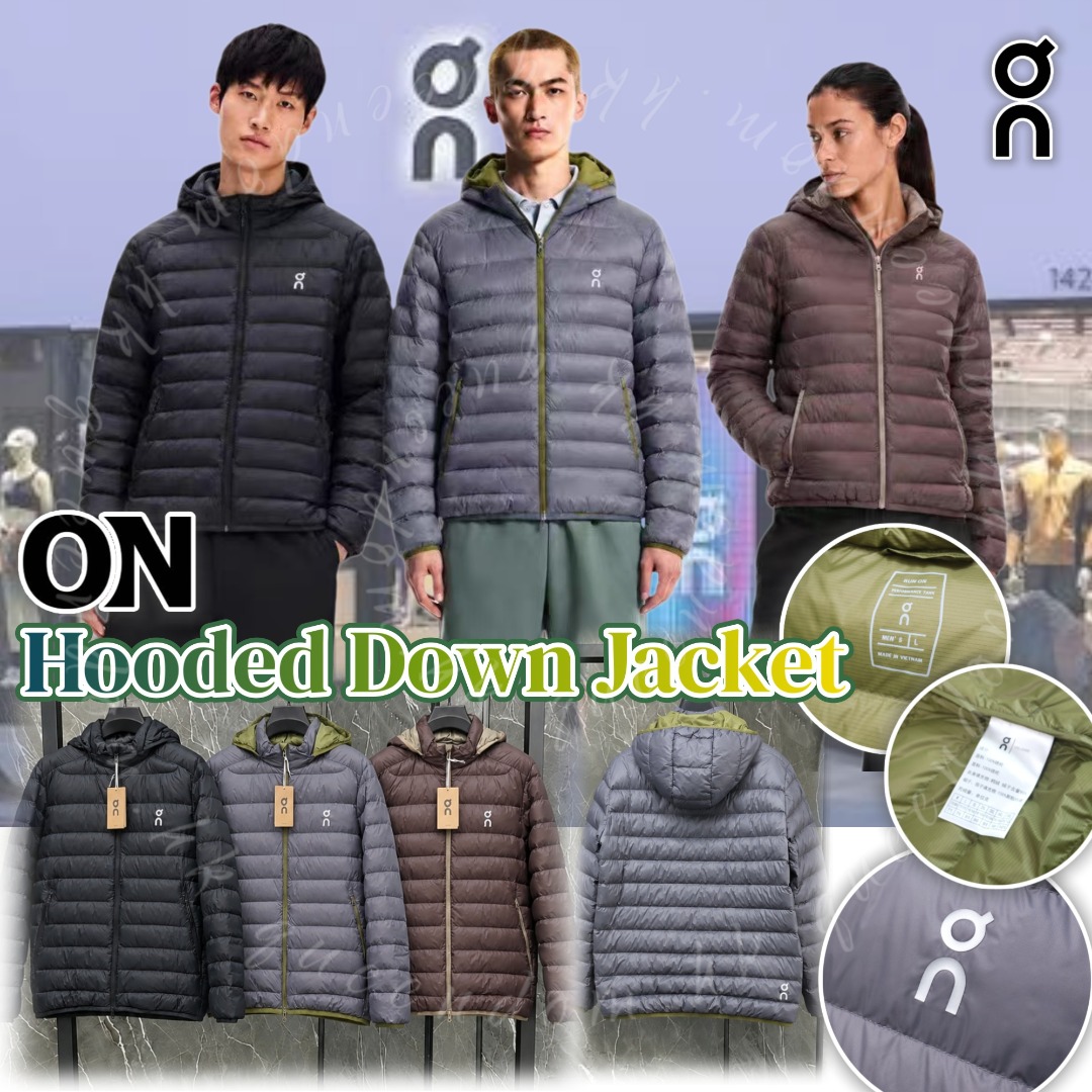 On Lightweight Hooded Down Jacket 輕量連帽羽絨服