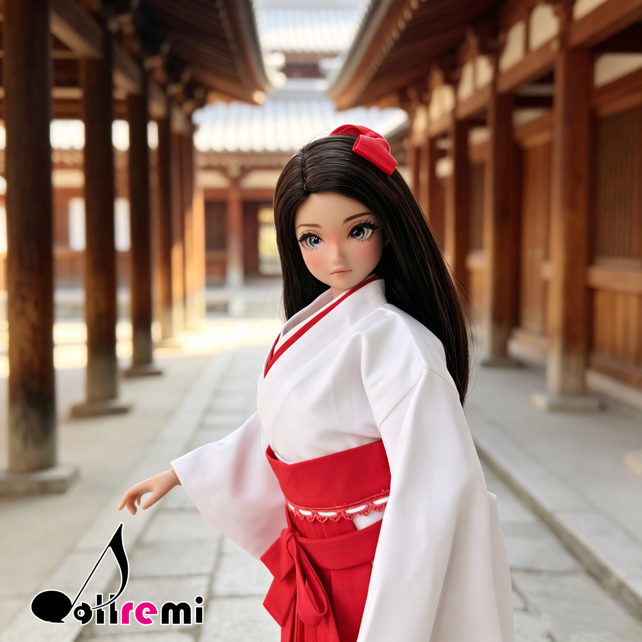 【dollremi】(P024) 巫女服裝 Shrine Maidens Costume