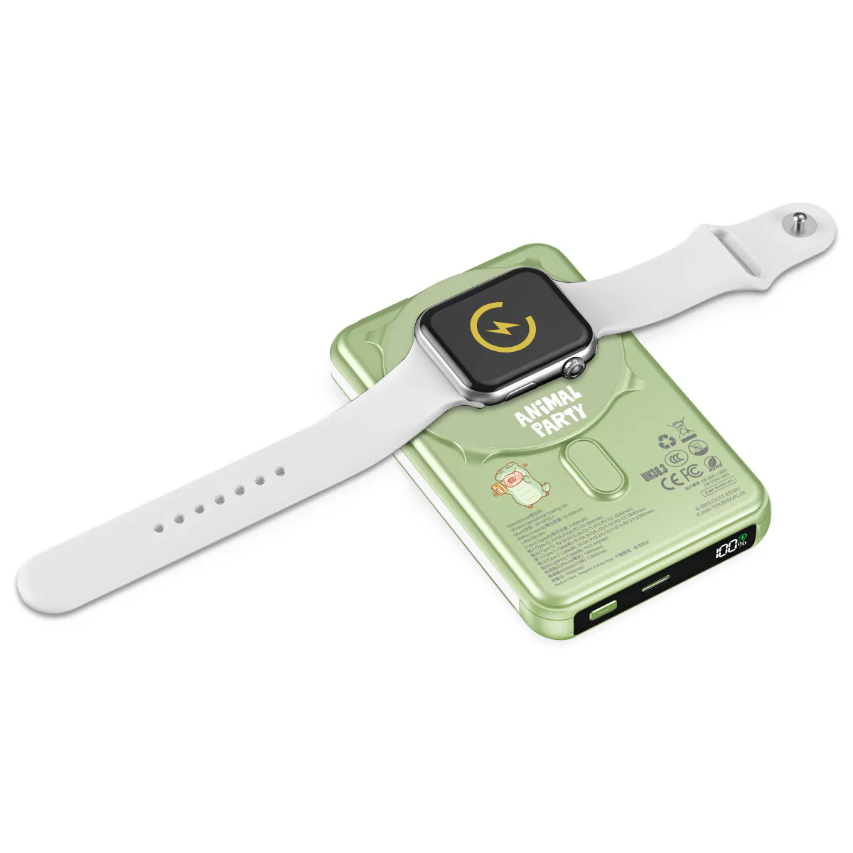 CCC | 3C認證 XPower x 罐頭豬LuLu🐷M10C+ 6合1 10000mAh多功能迷你20W PD3.0+ 磁吸無線快充移動電源