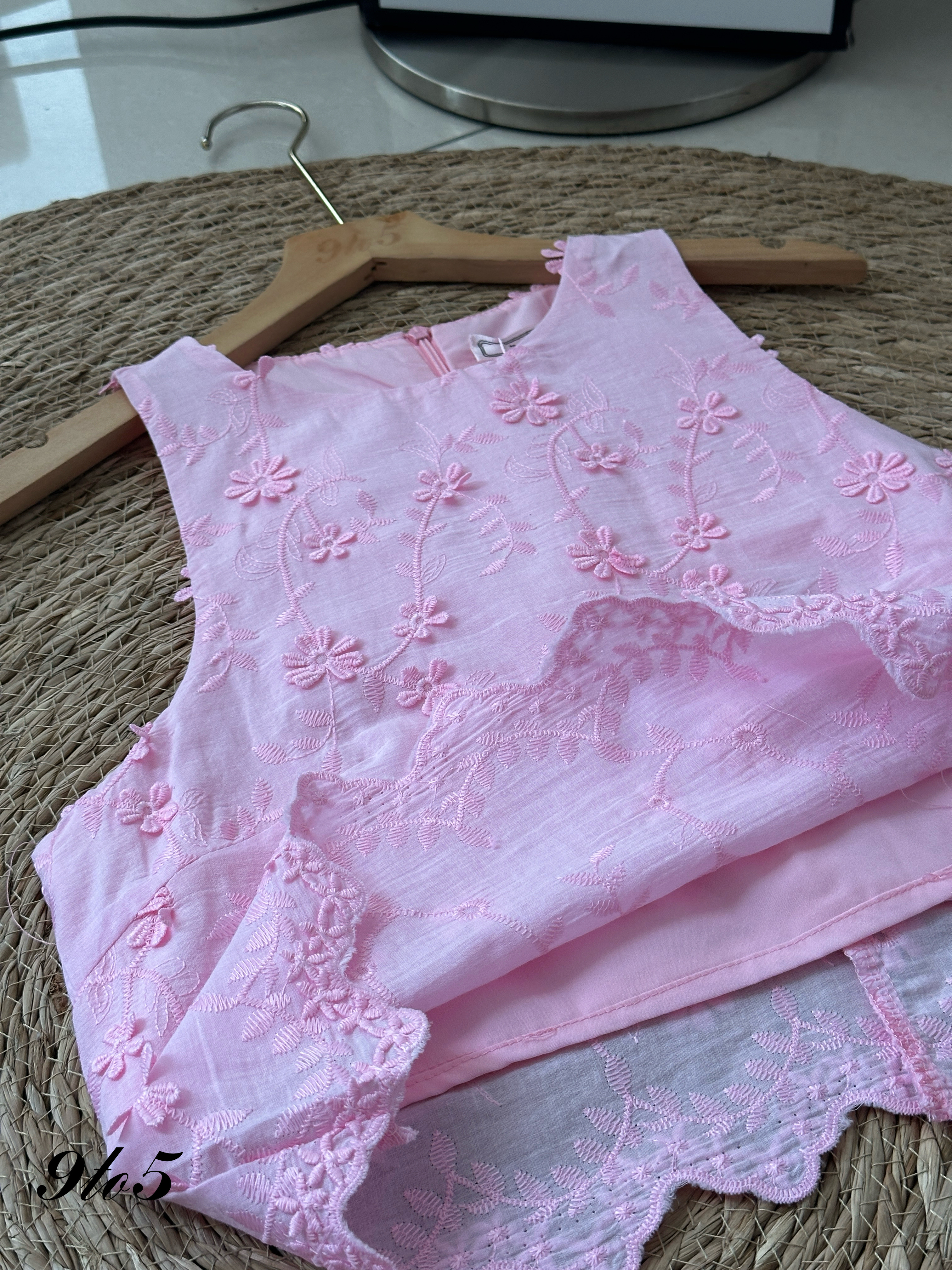 D2329 Floral Matching Set - Pink