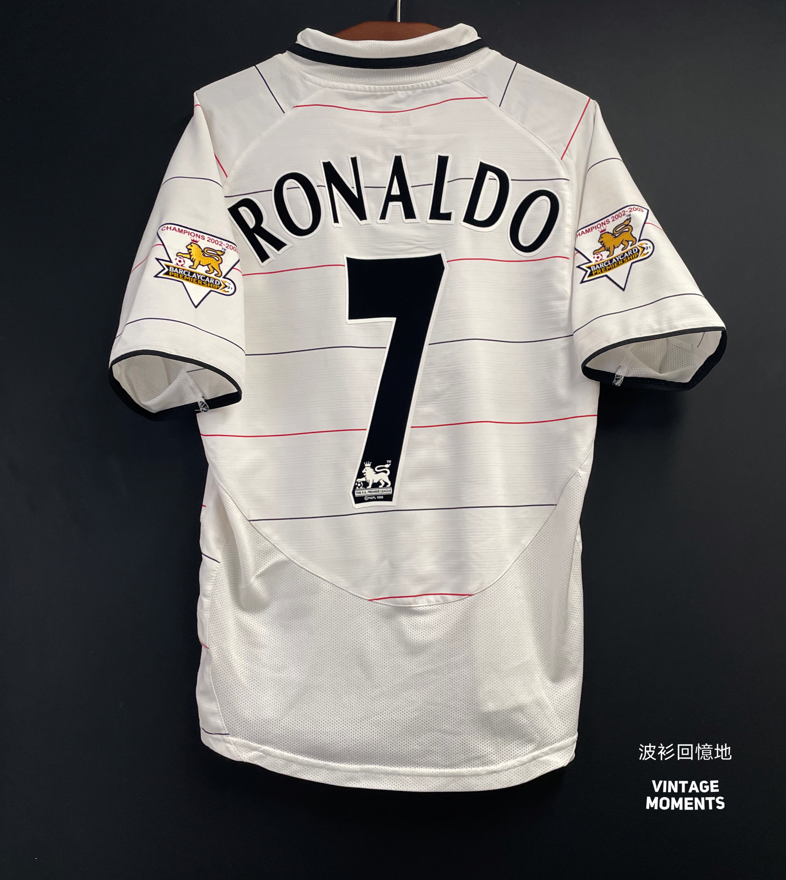 曼聯03/04客場 C朗拿度 MANCHESTER UNITED AWAY SHIRT RONALDO