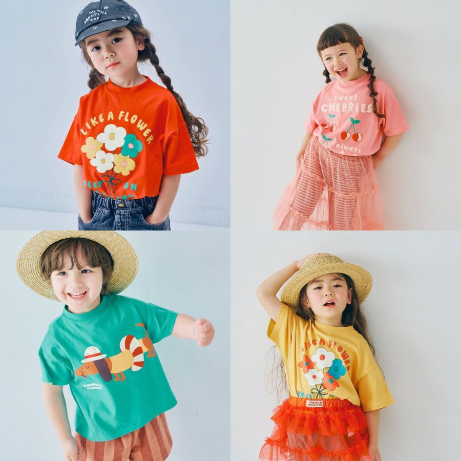 🆕【⭐訂購⭐】 🇯🇵日本直送🌀夏日圖案印花純棉Tee［10款選］🌀[ELBA-0201][260328]