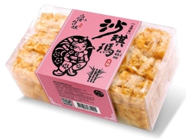 瘋台味 沙琪瑪 12入（黑糖） 300g 