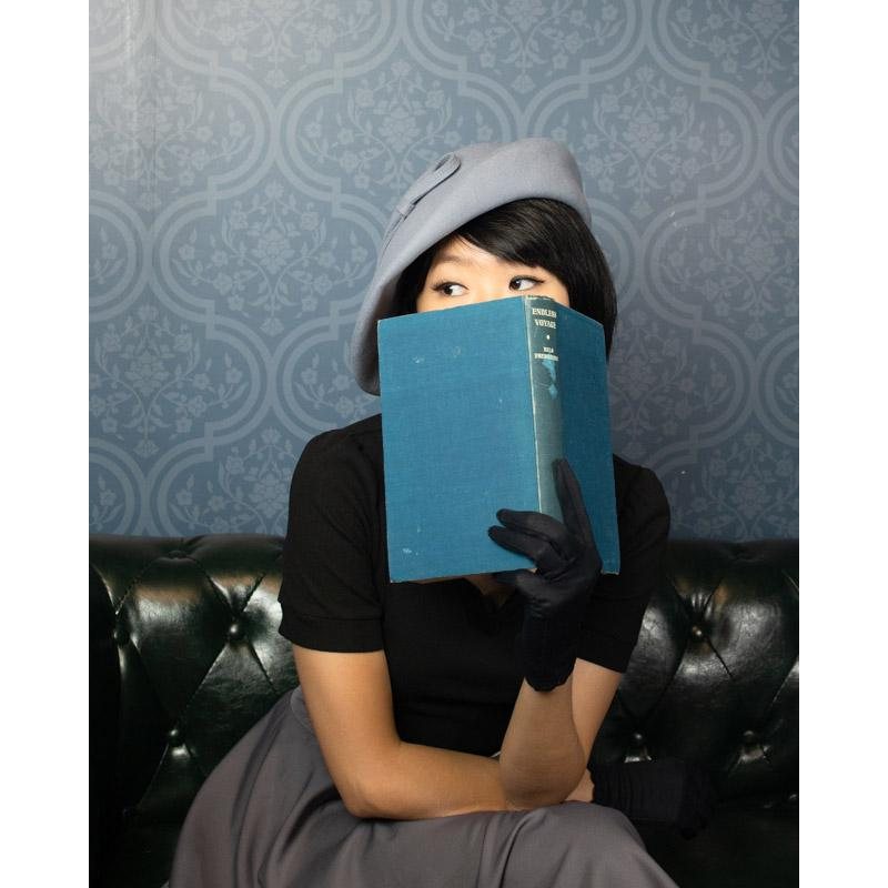 Curated Item: 1940s-Inspired Classic Wool Saucer Hat - Available in Different Colour (LE001)