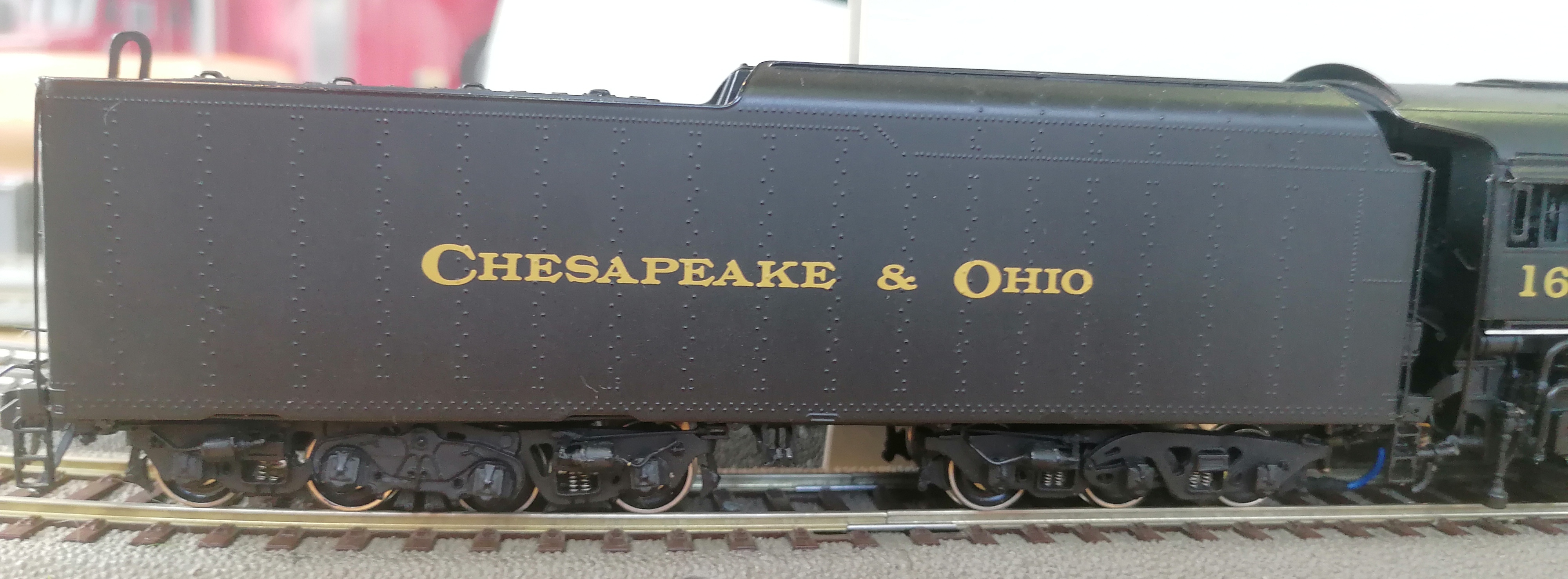 Overland OMI Brass model C&O H8 Allegheny 2-6-6-6 HO 1:87