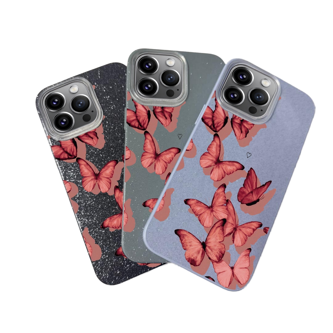 BLING CASE PHONE FOR IPHONE - DESIGN BUTTEFLY F