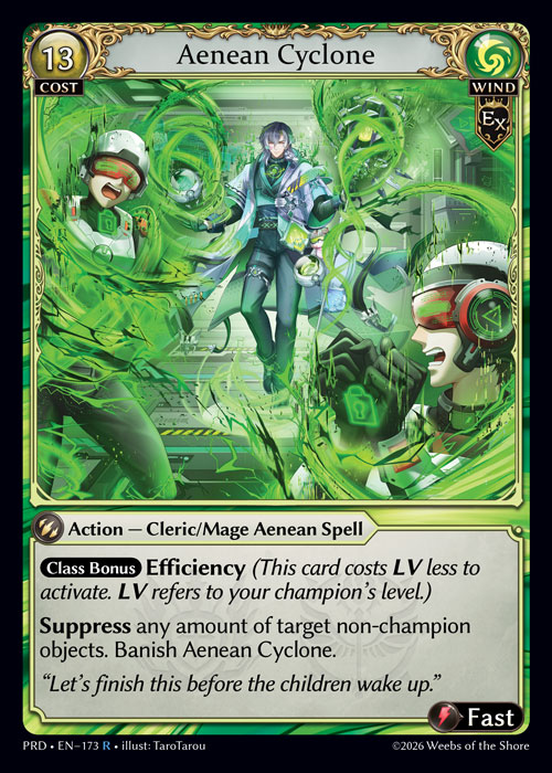 Aenean Cyclone / PRD-173 (R)