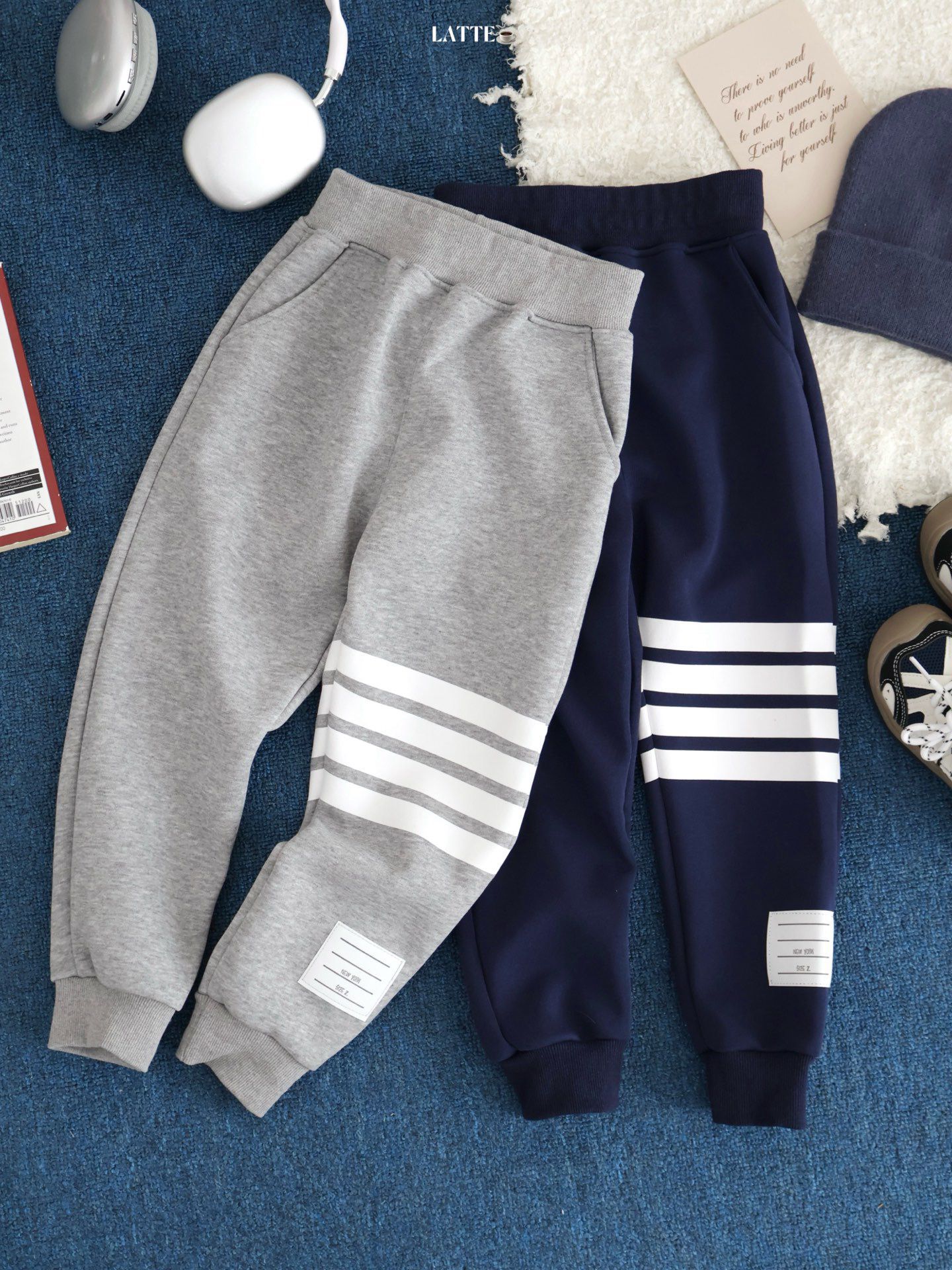 2件起各减$10,2色選擇/親子款。廠單tb同款外套/衛褲/套裝。