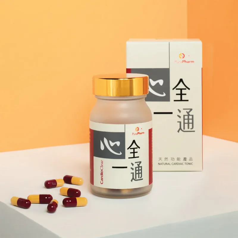 心全一通® 草本中藥養心產品 72粒