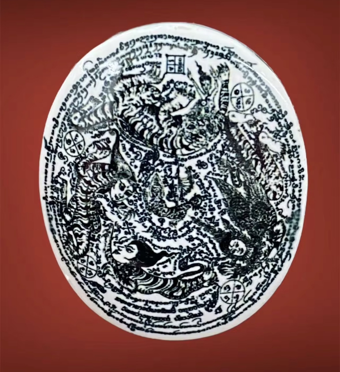 古巴磐石  食人虎合集瓷面大模  Wat sawang arom  從2560年生日開始,生日法會籌備結緣。  共製作僅100尊