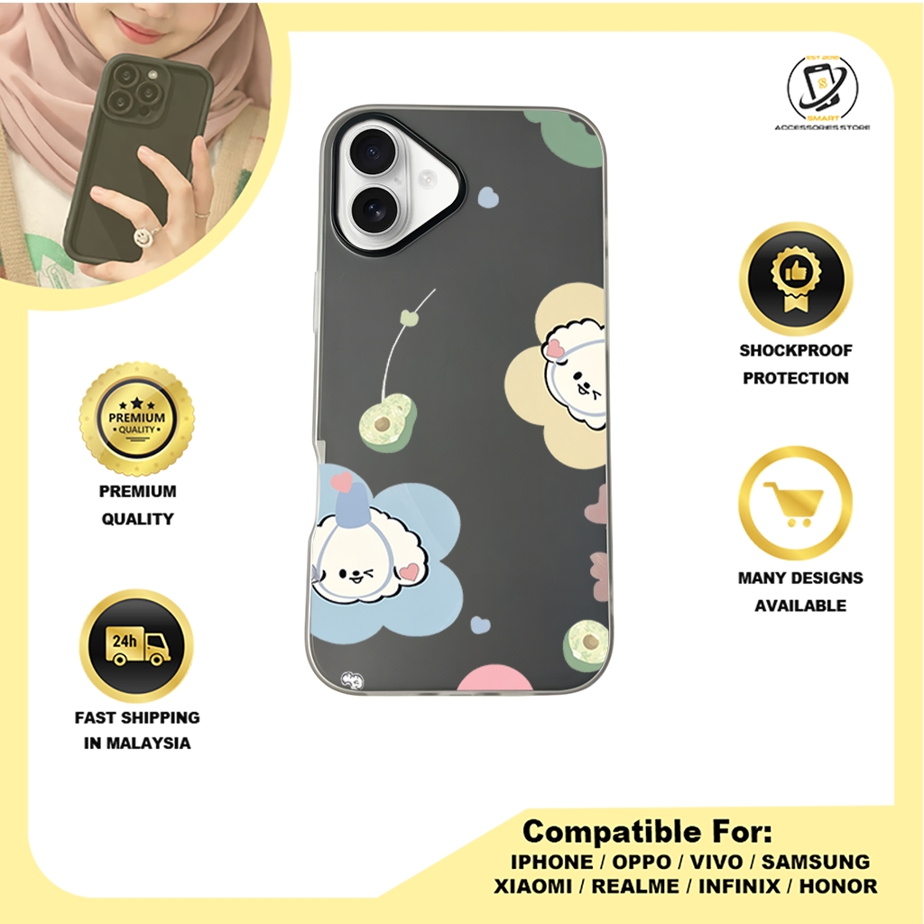 JELLY CASE PHONE FOR IPHONE - DESIGN CUTE B