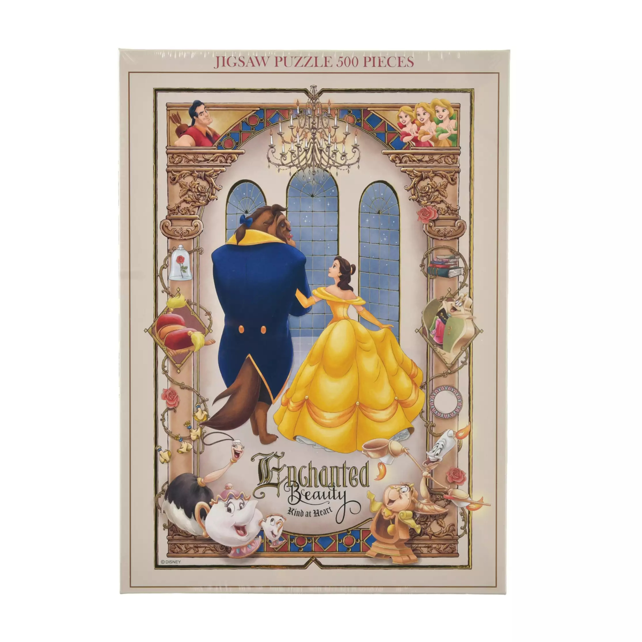 🌸 【預訂】Puzzle(500P) - DISNEY ANIMATION BEAUTY AND THE BEAST 35TH ANNIVERSARY
