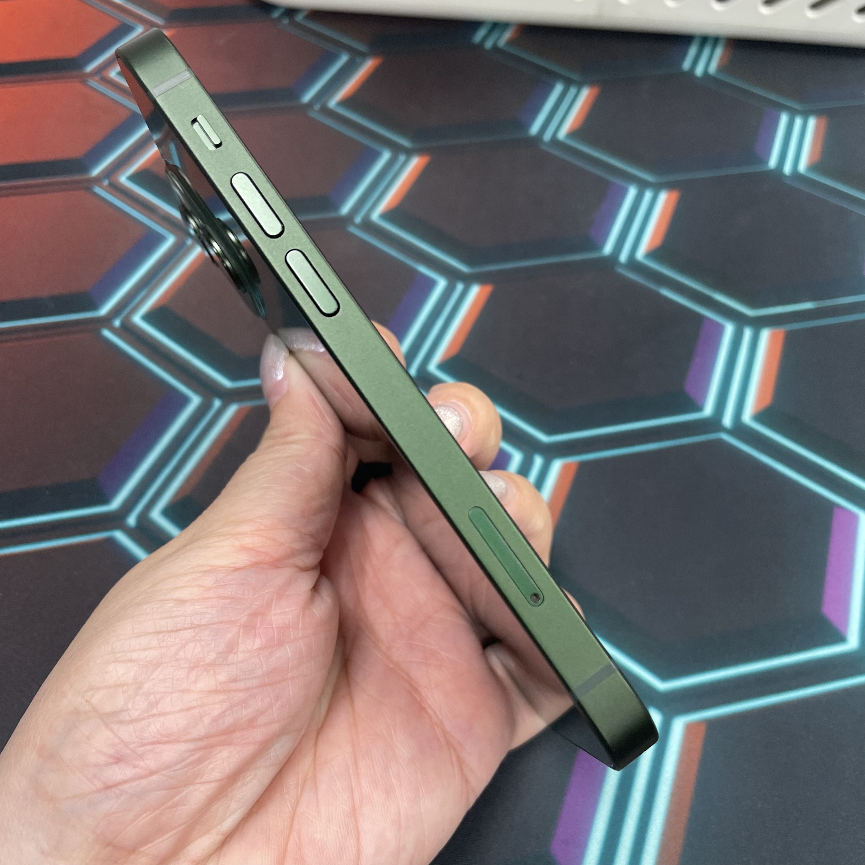 *7175 13 mini 完美機 512GB 電100 綠色 green