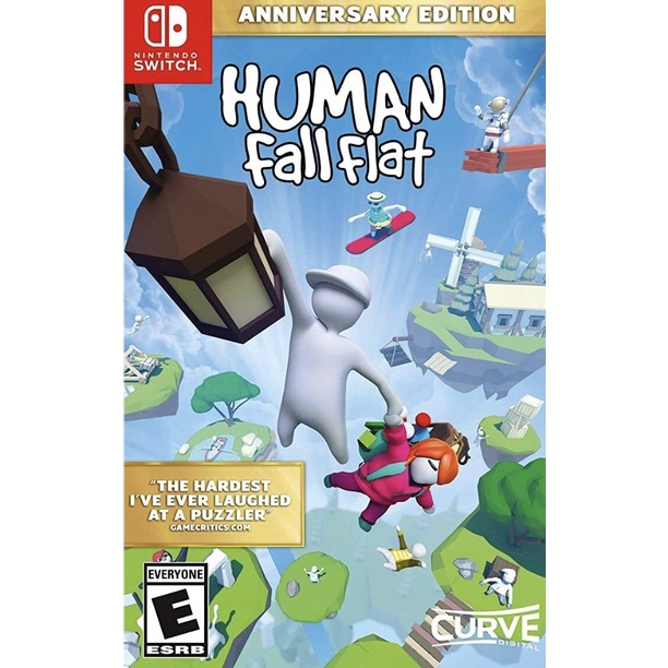 (🔥FLASH SALE🔥) Human Fall Flat (Nintendo Switch) Digital Download