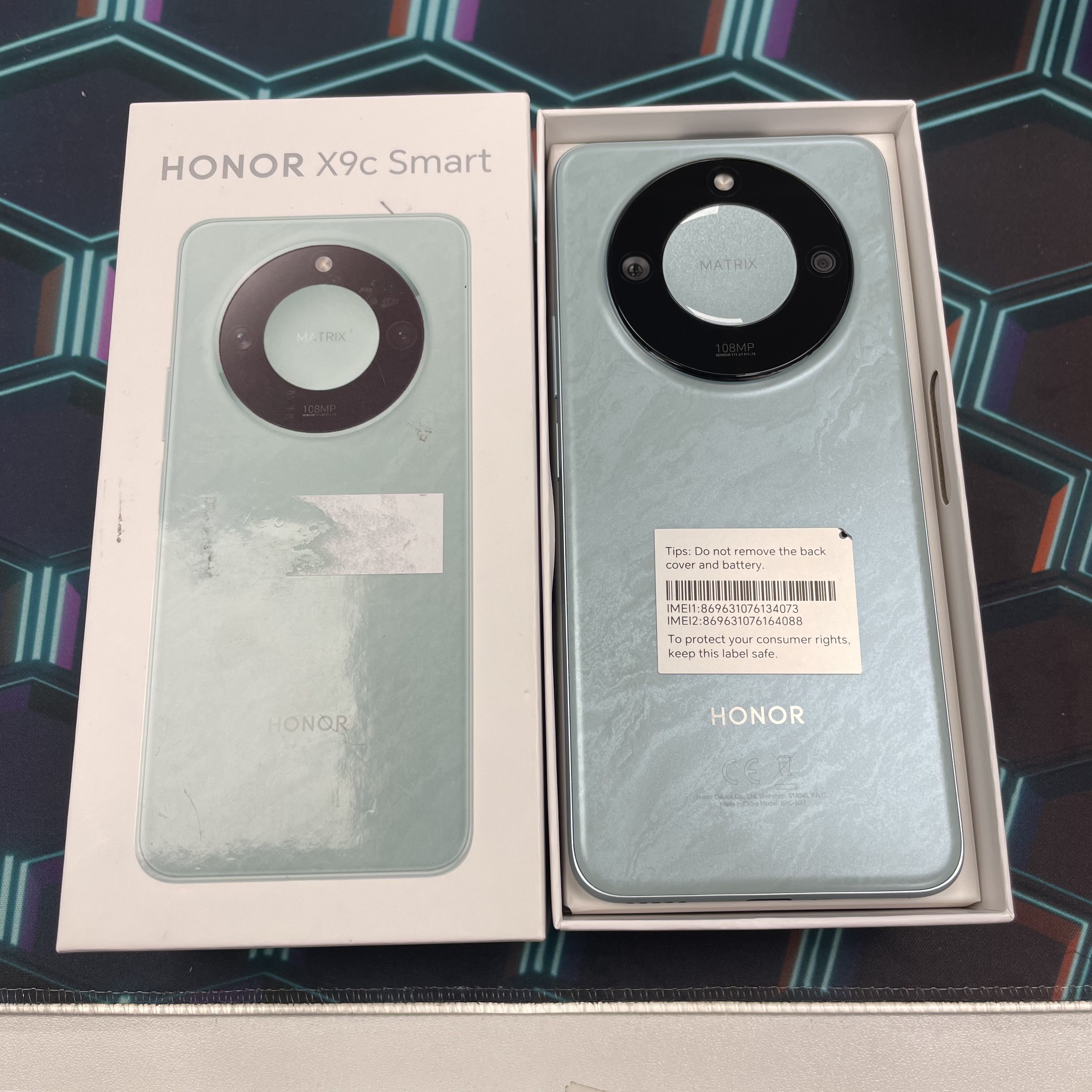*6299 Honor X9c smart 完美機 12+256GB 綠色 green