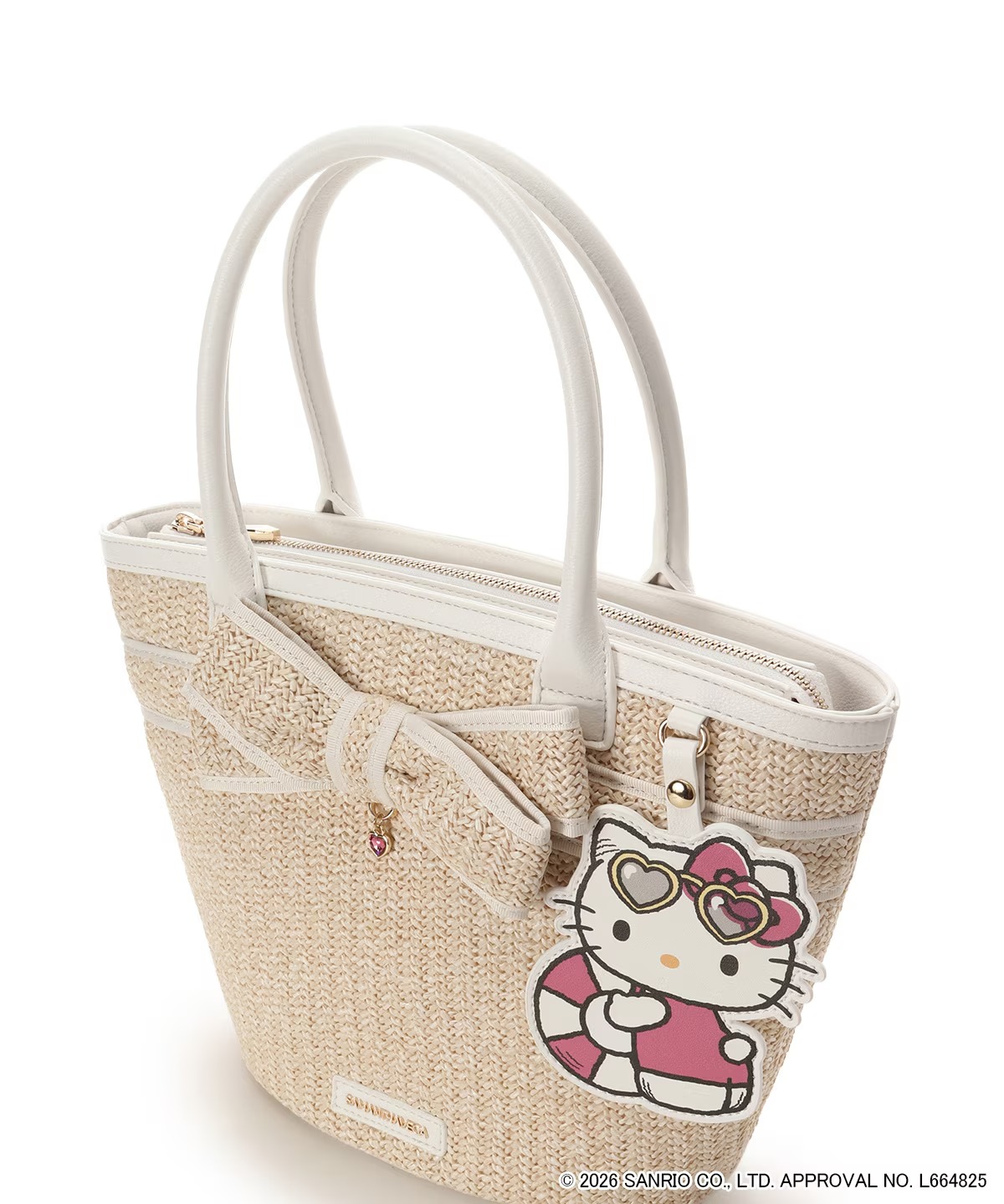 🌸 【預訂】Kitty Basket Bag - SAMANTHAVEGA x Sanrio Summer Collection