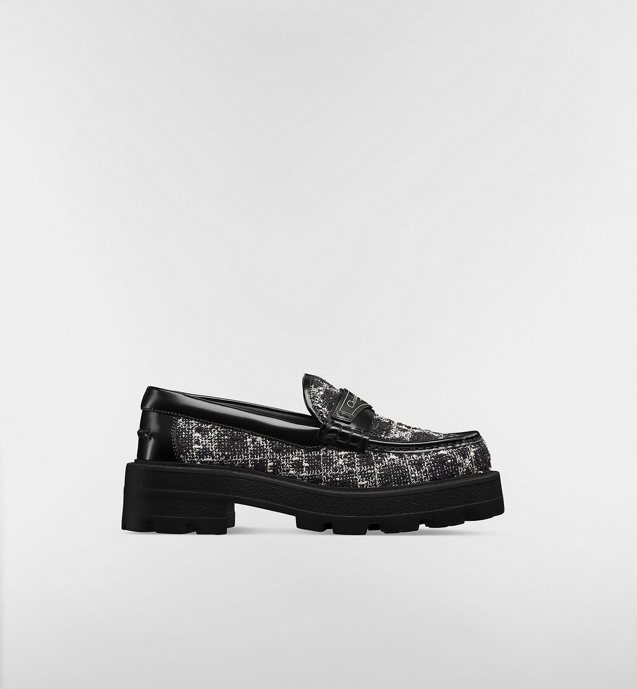 限時優惠✨訂貨🍒Dior 5.5cm厚底 Boy Loafer Tweed 面料~ Size 36/38/39/40 only