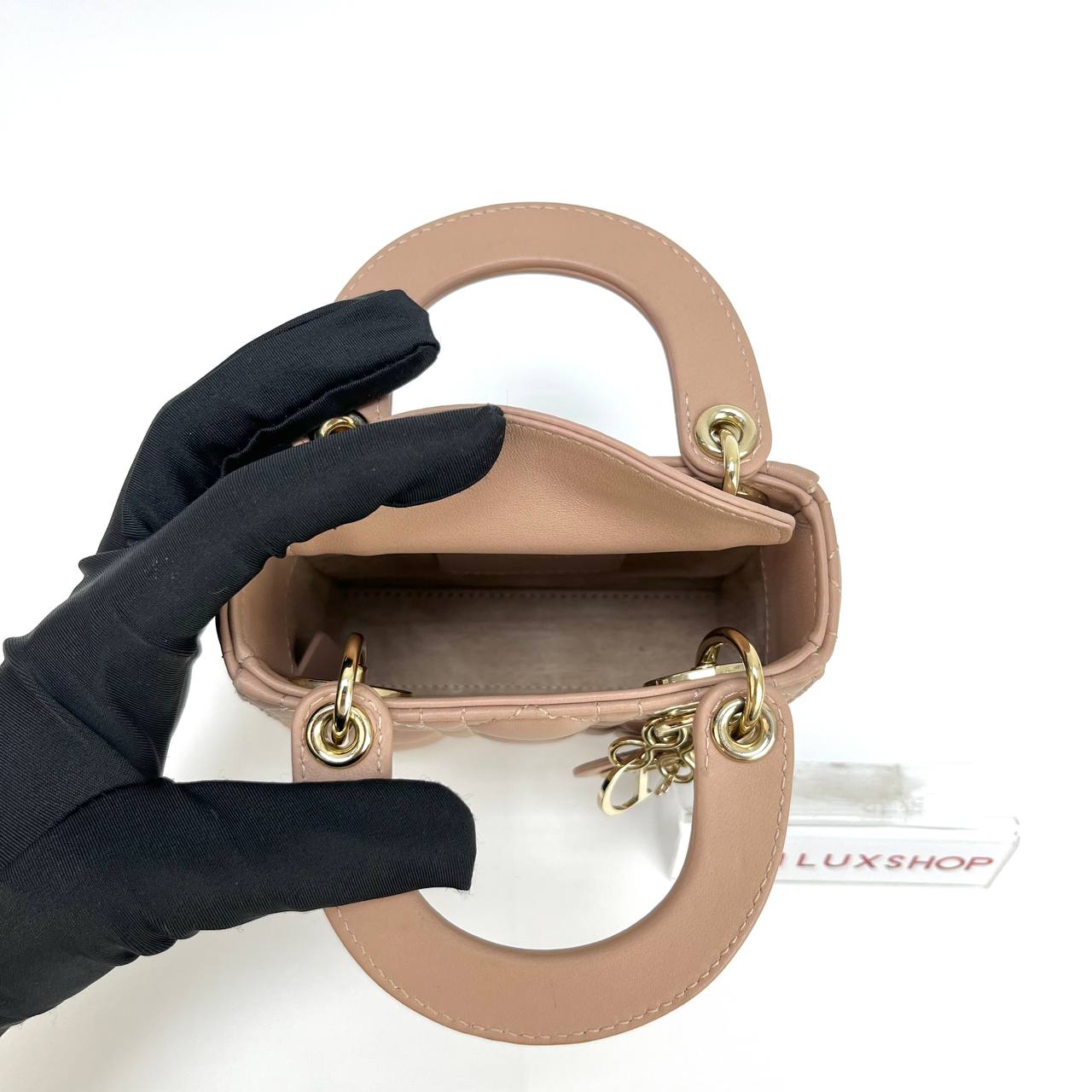 Dior Micro Ladydior Pink GHW