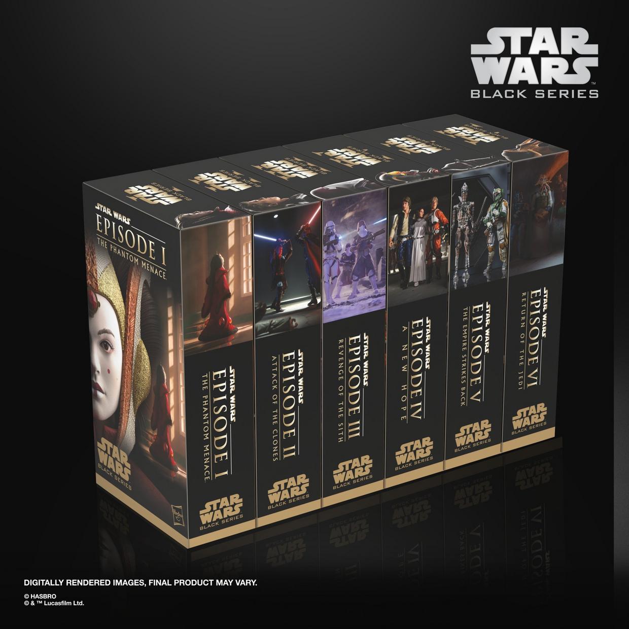 預訂商品 STAR WARS Black Series Saga Collection Multipack