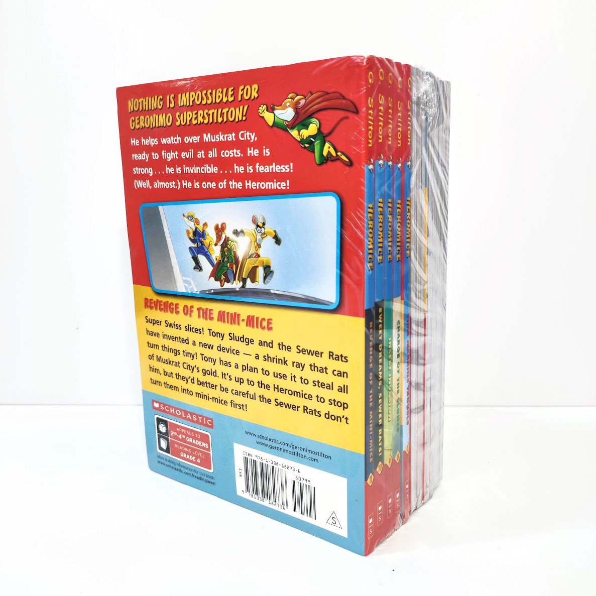 Geronimo Stilton Heromice 11 books  |老鼠記者之英雄鼠11冊S53