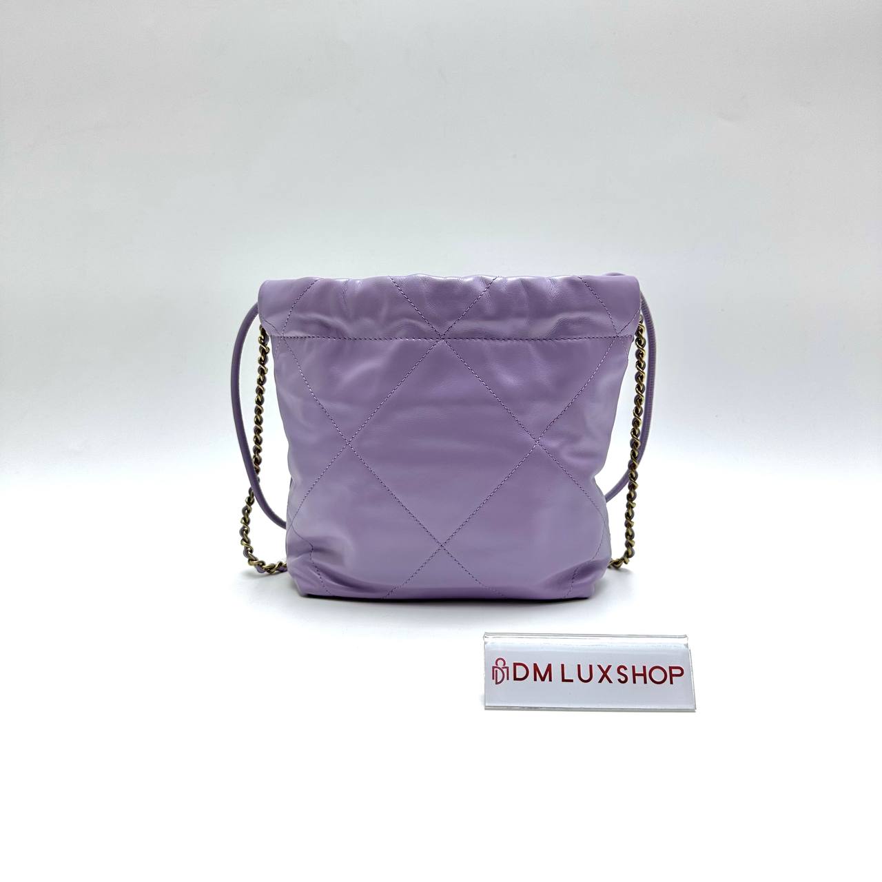 Chanel Light Purple Mini 22 Bag GHW (Microchip)