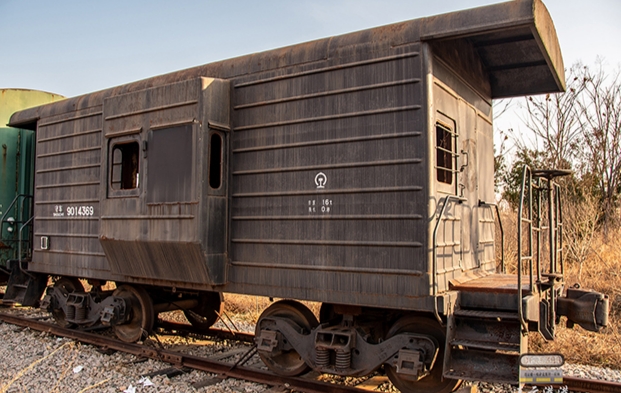 中國鐵路S12型守車 (China Railway Caboose) HO比例 舊化版