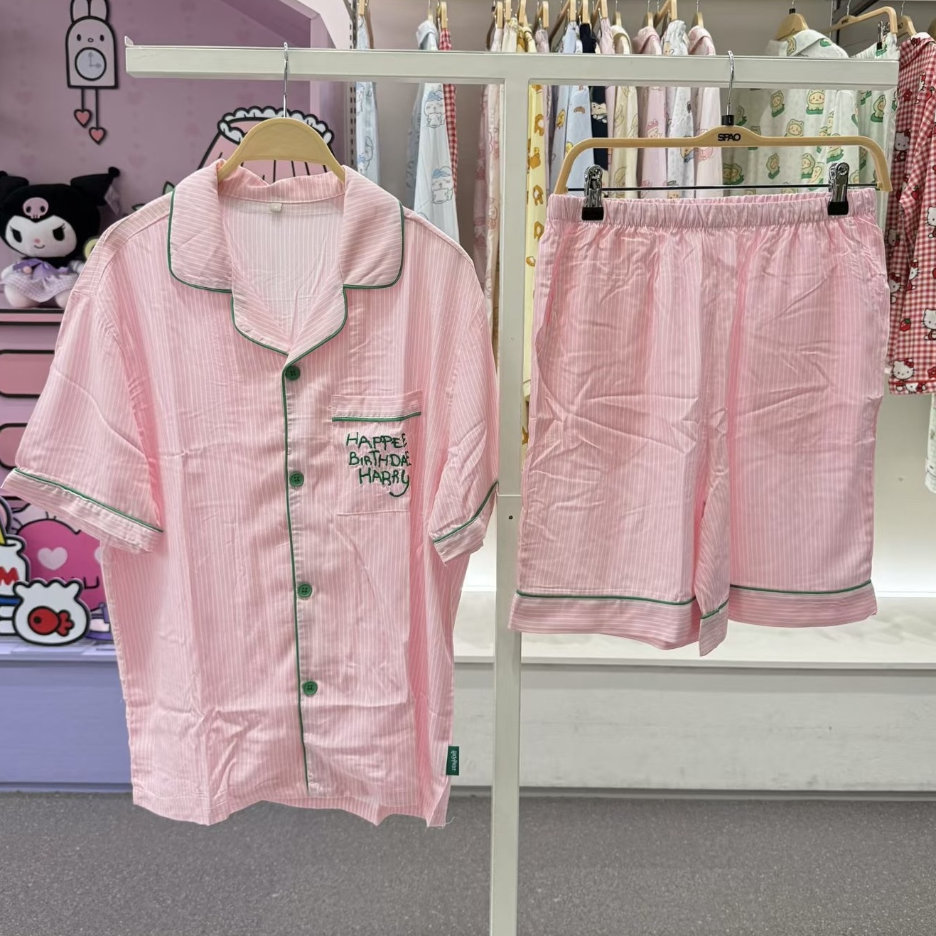 🇰🇷韓國SPAO x 哈利波特短䄂睡衣套裝